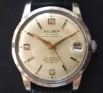 Rutina automatic gold on steel separate second, 60's SOLD 2017-11-13