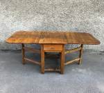 Danish teak dining table double extensions, 60's SOLD 2021-09-21