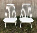 2 teak chairs, 60's SOLD 2020-06-09