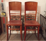 2 Televerks stolar, ca 100 år gamla, Pris på förfrågan 2019-12-04