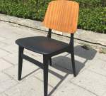 4 Finnish mahogany & black chairs, new black vinyl seats, 50's, 1800 SEK/item (sold together, 7200 SEK) 2019-05-10