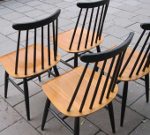 Fanett chairs by Ilmari Tapiovaara, Edsbyverken