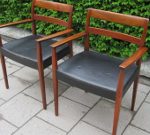 Garmi rosewood armchairs by Nils Jonsson, Troeds