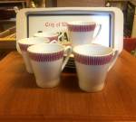 Karla coffee cups by Sven Erik Skawonius Upsala Ekeby Karlskrona 50's, 125 SEK/item (5 available) 2023-07-11