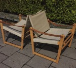 Cikada pair of safari chairs, Bengt Ruda 60's, SOLD 2019-11-18