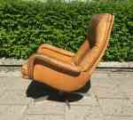 "James Bond" de Sede S 231 swivel lounge chair, 60's, SOLD 2022-06-20
