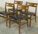 Danish 50´s chairs, set of four, SOLD