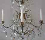 Chrystal baroque chandelier, 40's