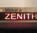 Reklamskylt för Zenith ur, SÅLD